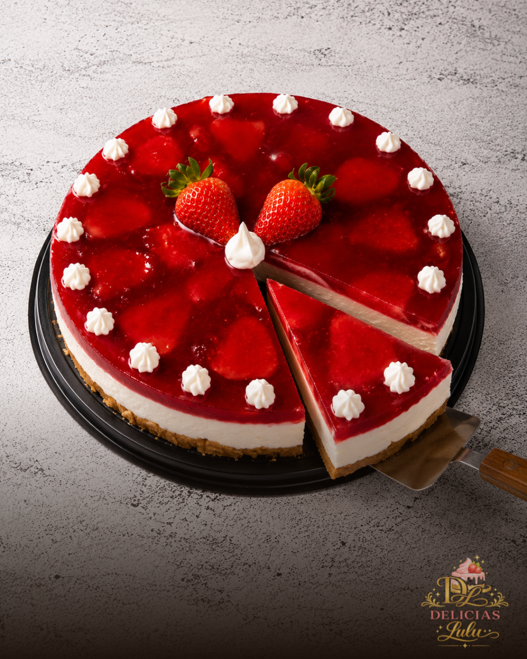 Tarta de frutilla artesanal en Córdoba